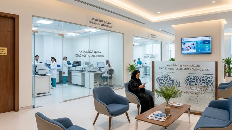 clinic in al rigga metro station