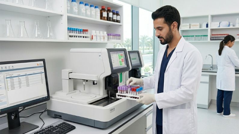 lab test in Al Garhoud Airport Road