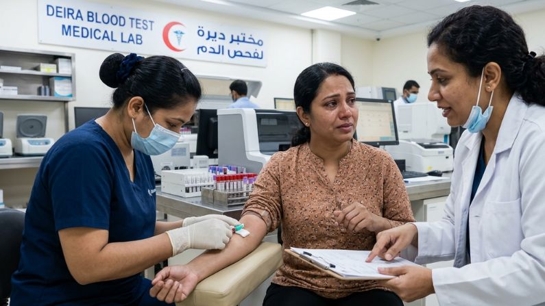 blood test centre bur dubai