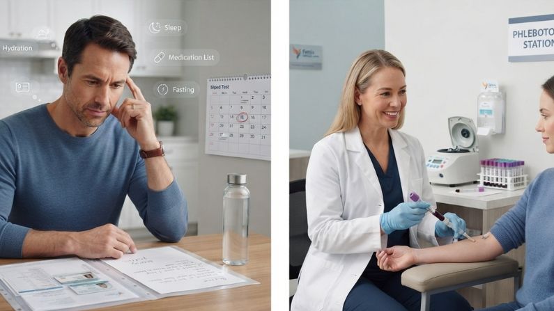 cholesterol test fasting