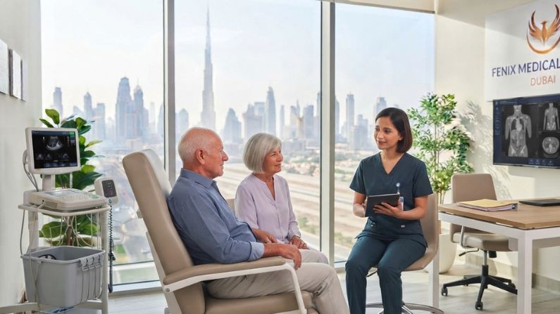 Why choose Fenix Medical Centre for Senior Citizen Health Checkup in Dubai with experienced doctors and personalised preventive healthcare