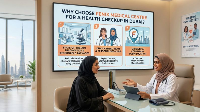 Why choose Fenix Medical Centre for a health checkup in Dubai?