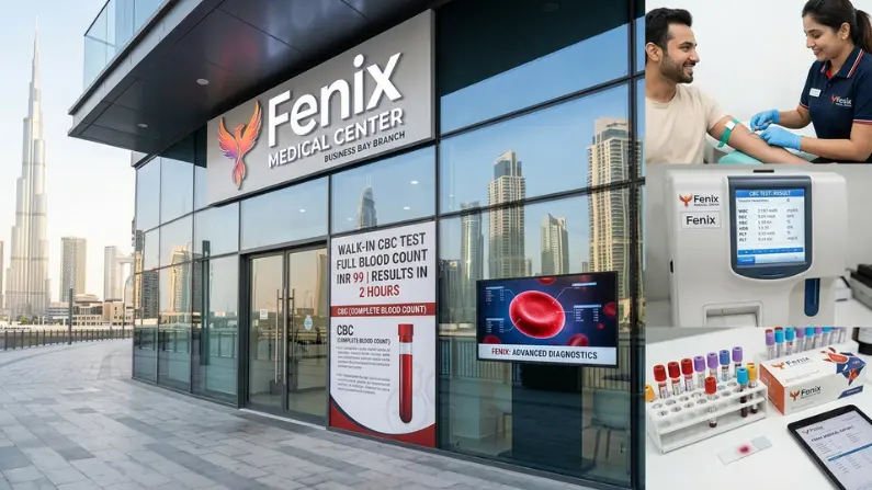 CBC testing at Fenix Medical Centre Business Bay