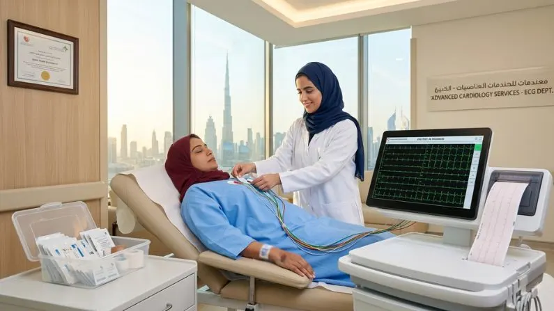 ecg tst in dubai at fenix medical centre