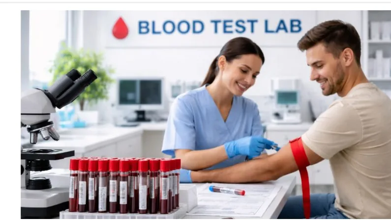 Lab test in oud Metha