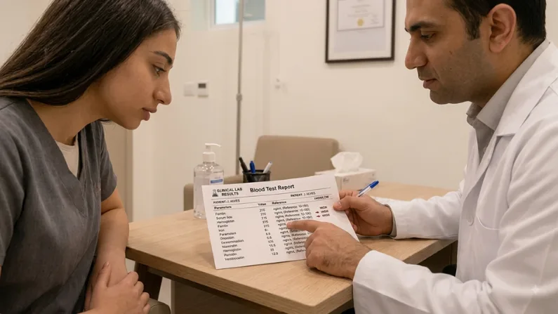 Iron Deficiency test in Dubai